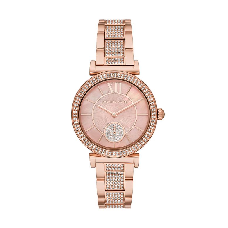 Abbey Watch Woman Rose Gold Steel Pink 36 Q3, , hi-res
