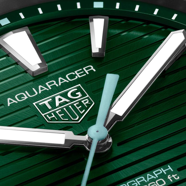 Aquaracer Professional 200 Solargraph 40mm Mens Watch Green, , hi-res