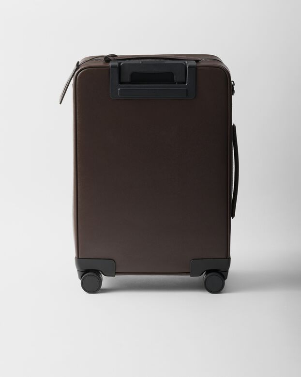 Saffiano leather trolley, , hi-res