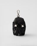 Re-Nylon mini pouch keychain charm, , hi-res