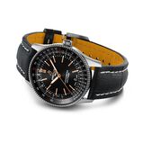Navitimer Automatic 41 Black Leather Strap Watch, , hi-res