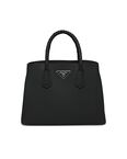 Prada Double medium leather handbag, , hi-res