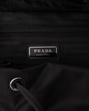 Re-Nylon and leather backpack, , hi-res