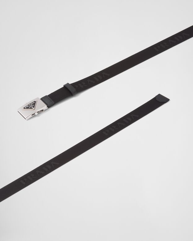 Woven Re-Nylon belt, , hi-res