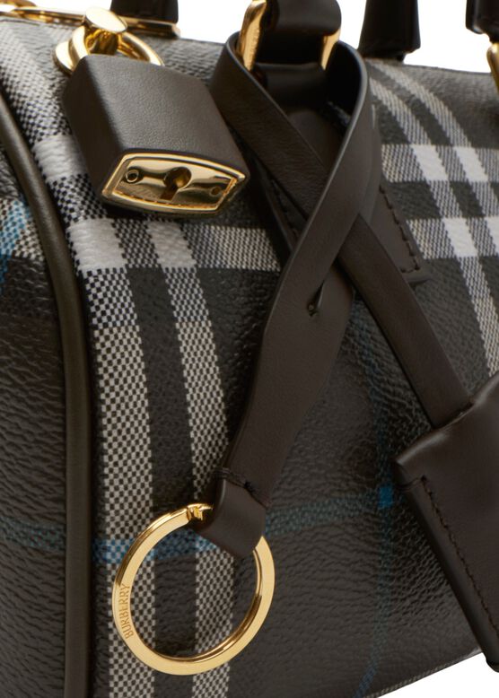 Mini Check Bowling Bag​, , hi-res