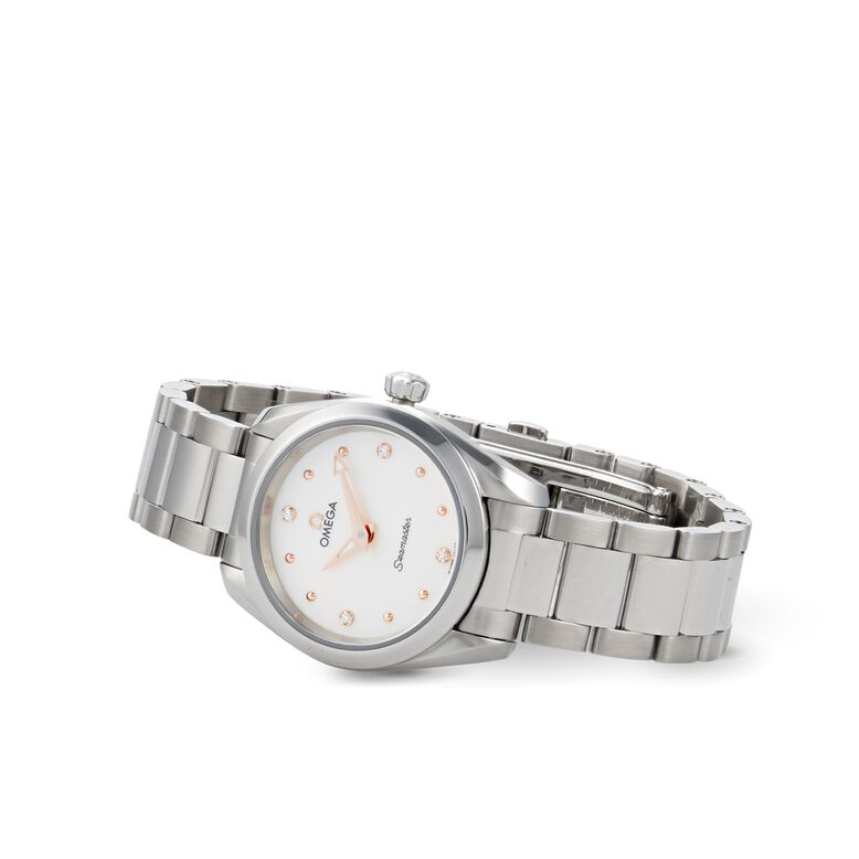 Seamaster Aqua Terra 150M Ladies 28mm Quartz Diamond Dot Watch, , hi-res