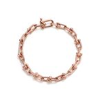 Tiffany HardWear Small Link Bracelet in Rose Gold - Size Medium