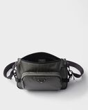Medium Re-Nylon and Saffiano leather shoulder bag, , hi-res