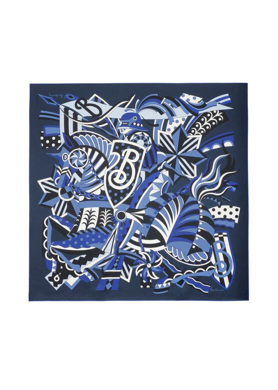 Carousel EKD Silk Scarf, , hi-res