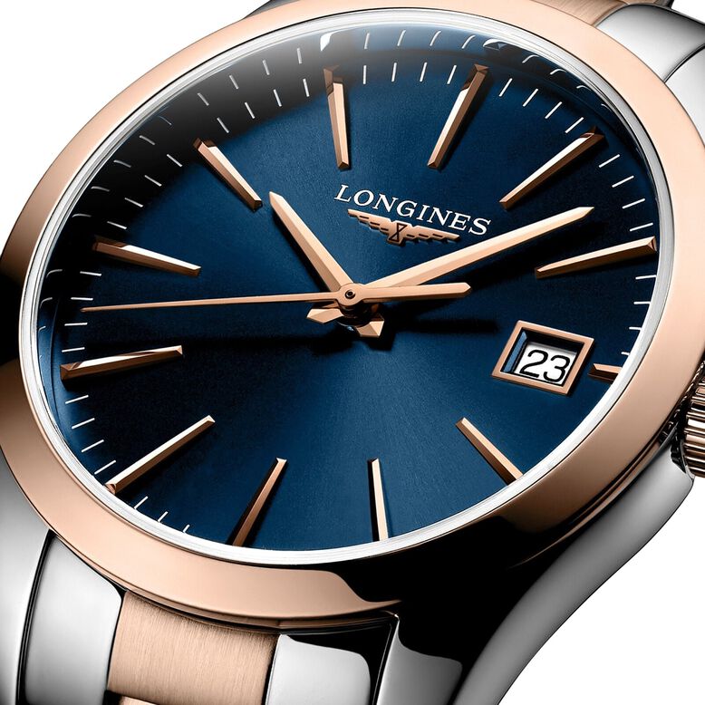 Conquest Classic 34mm Ladies Watch Blue, , hi-res