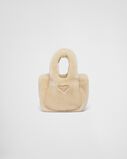 Mini shearling handbag, , hi-res
