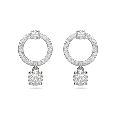 Attract Lady Earrings Rhd Crystal