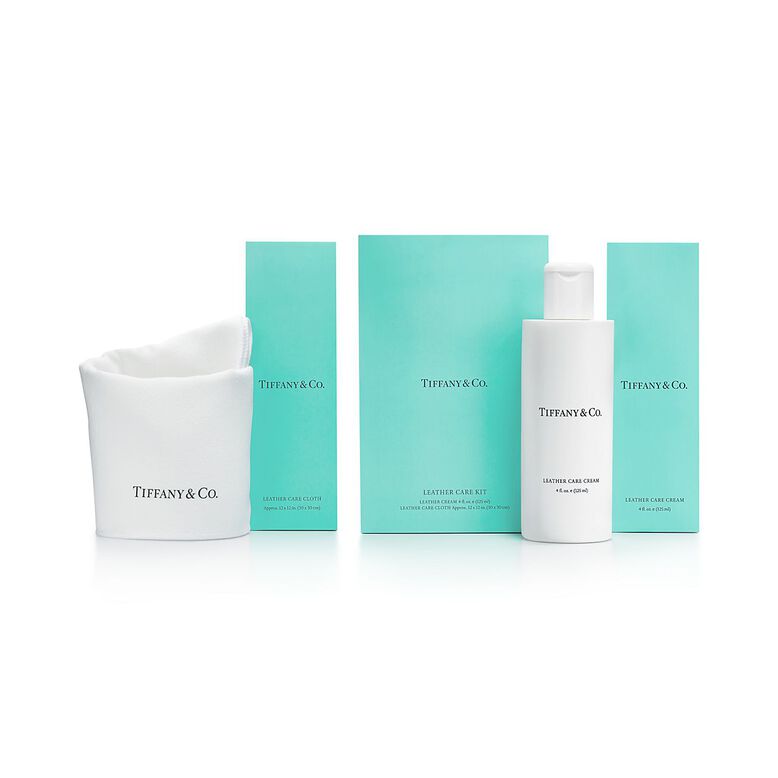 Tiffany Leather Care Kit with cloth and cream., , hi-res