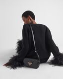 Leather shoulder bag, , hi-res