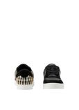 Leather, Suede and Check Sneakers, , hi-res
