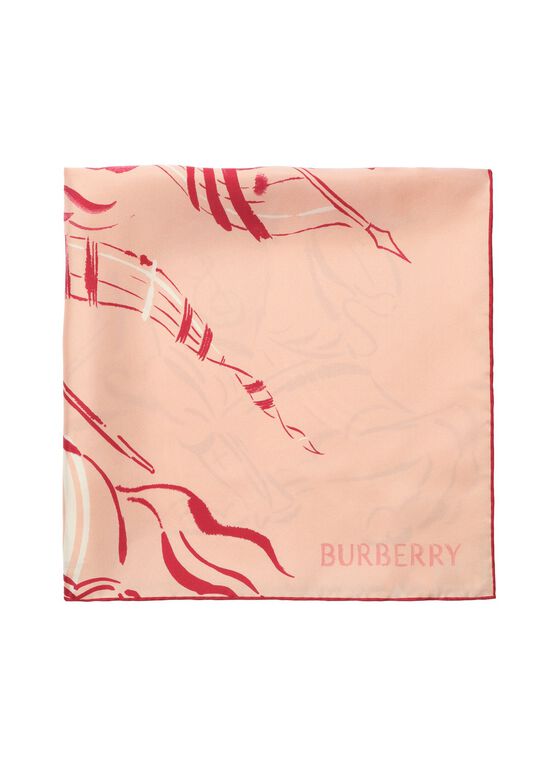 Heart Knight Silk Scarf, , hi-res