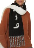 Reversible Logo Alpaca Wool Blend Scarf, , hi-res