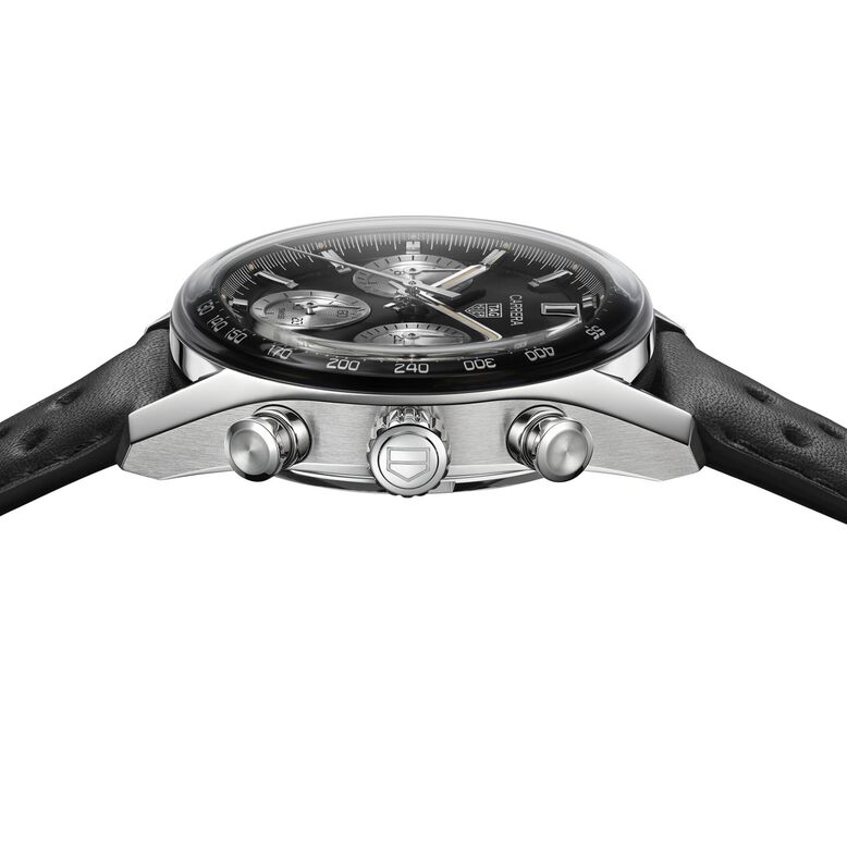 Carrera Chronograph 39mm Mens Watch Black, , hi-res
