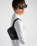 Re-Nylon and Saffiano leather shoulder bag, , hi-res