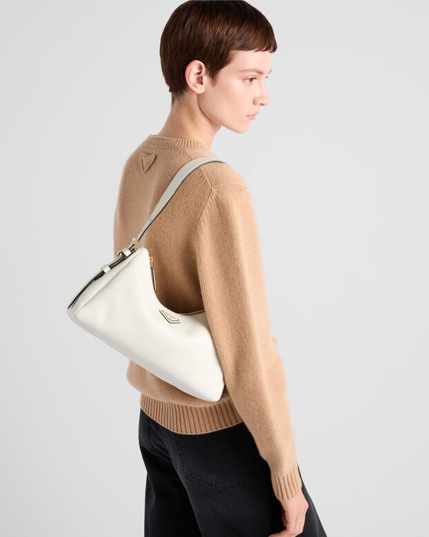 Prada Aim&eacute;e medium leather shoulder bag, , hi-res