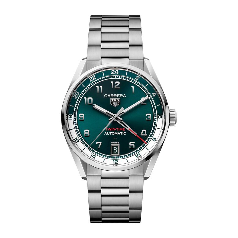 Carrera Date 41mm Mens Watch Green, , hi-res