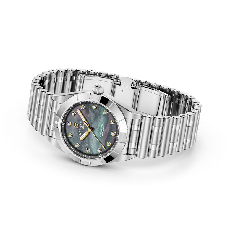 Chronomat 28mm UK Limited Edition Ladies Watch Black The Watches of Switzerland Group Exclusive, , hi-res