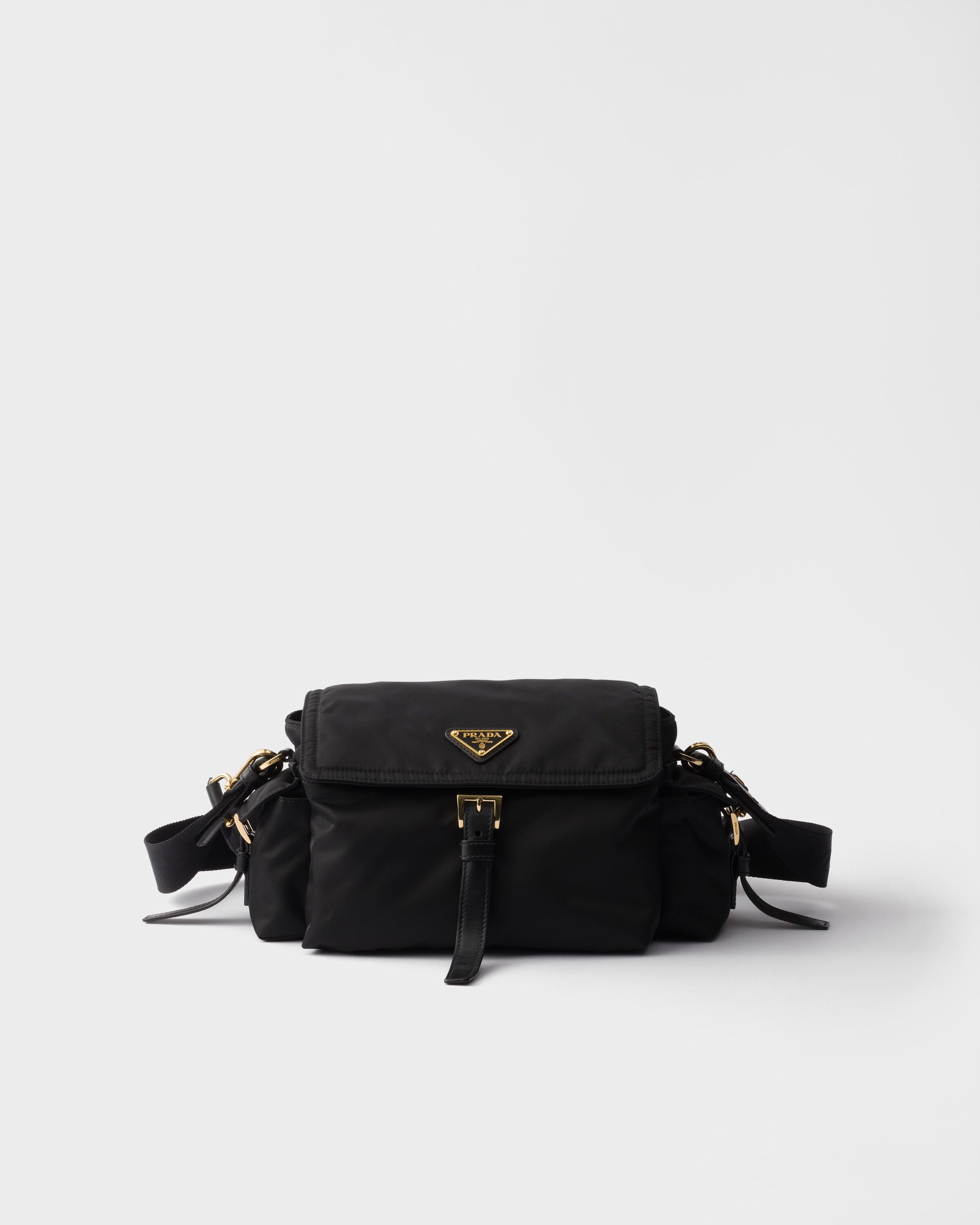 Prada Prada Explore medium Re-Nylon shoulder bag with flap