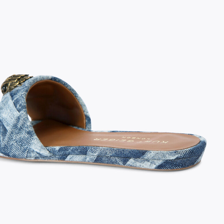 KENSINGTON FLAT SANDAL, , hi-res