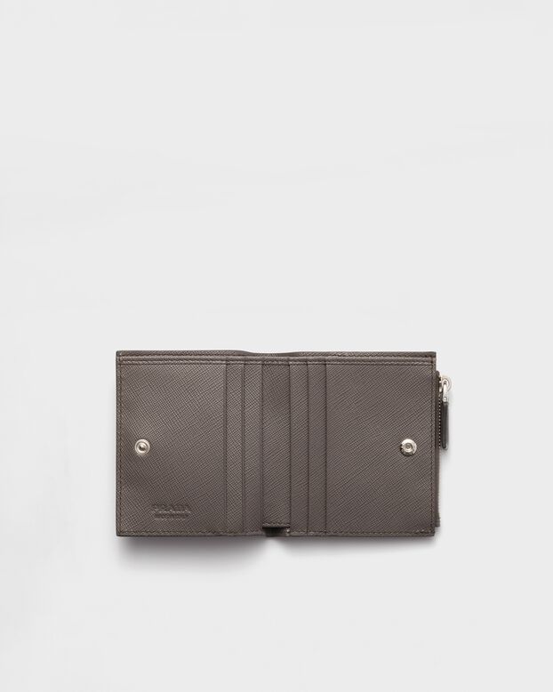 Small Saffiano leather wallet, , hi-res
