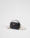Saffiano leather mini-pouch, , hi-res