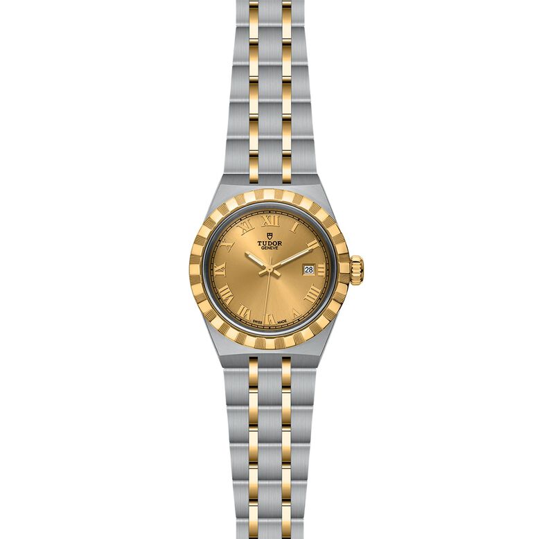 Royal 26mm, Steel Case, Gold Dial, , hi-res