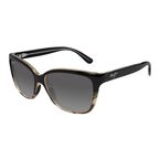 Sunglasses 744 Starfish 56 Black Turtoise Grey