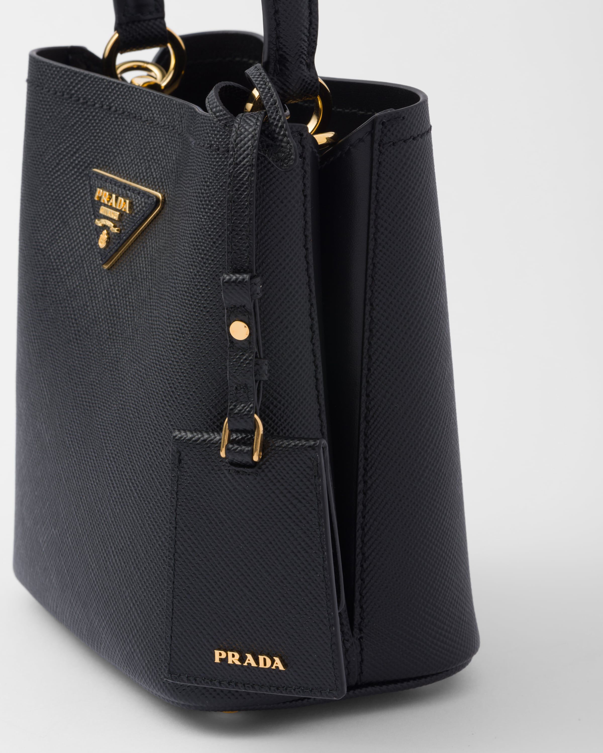 Prada small double bucket bag 2025