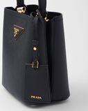 Small Saffiano Leather Prada Panier Bag, , hi-res