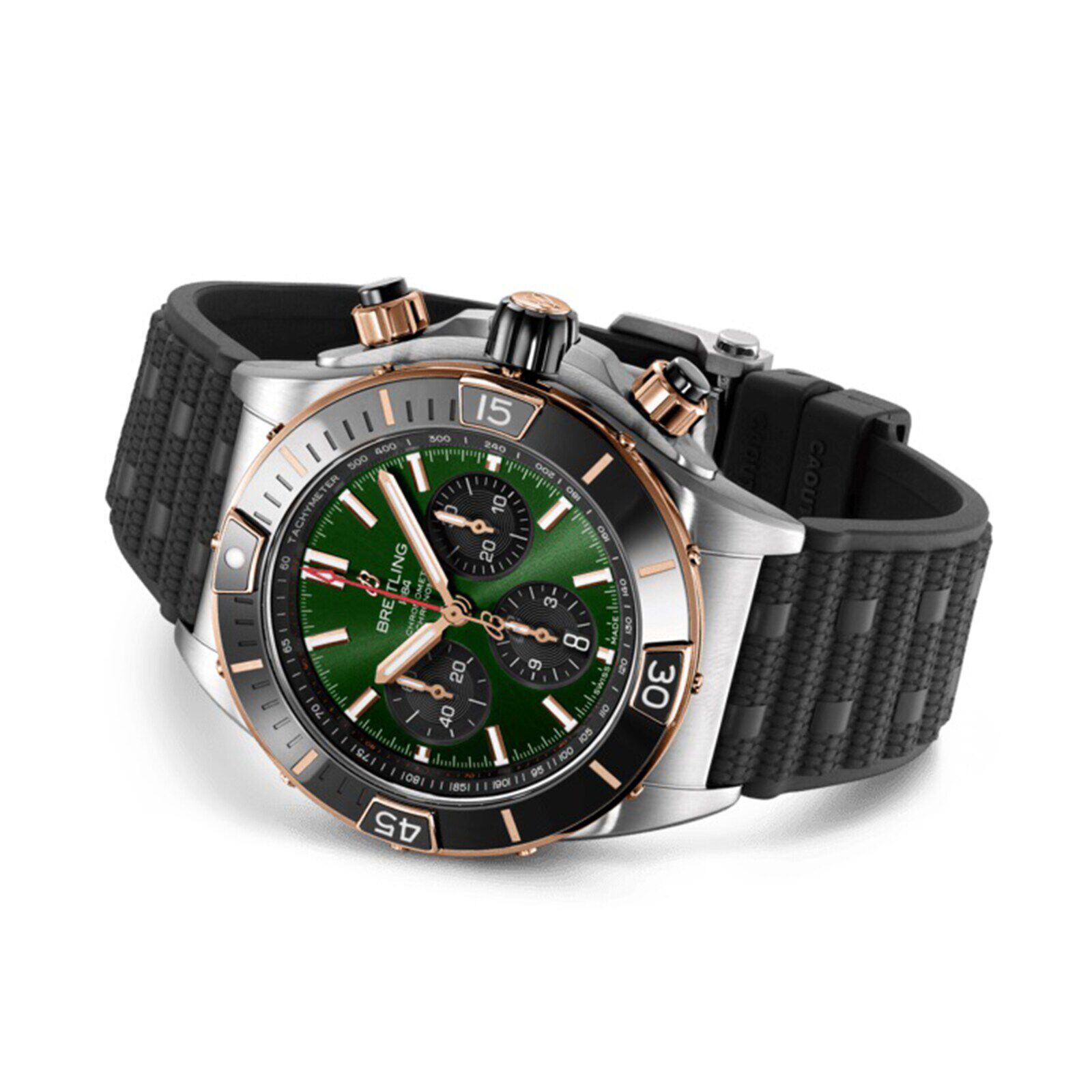 Breitling chronomat rubber strap online