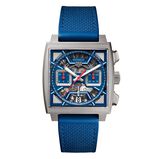 Monaco Chronograph 39mm Mens Watch Titanium Blue, , hi-res