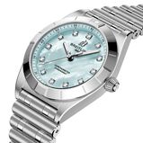Chronomat 28mm Ladies Watch Blue Mother Of Pearl, , hi-res