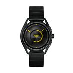 Connected Watch Man Matteo Black Steel Bracelet