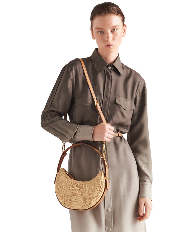 Prada Arqu&eacute; crochet shoulder bag, , hi-res