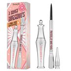 2 Brow Big Shots Travel Set - Precisely My Brow Pencil Shade 04 & 24hr Brow Setter  - 4  Warm Deep Brown
