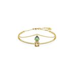 Stilla Lady Bracelet M White Crystal - Gold