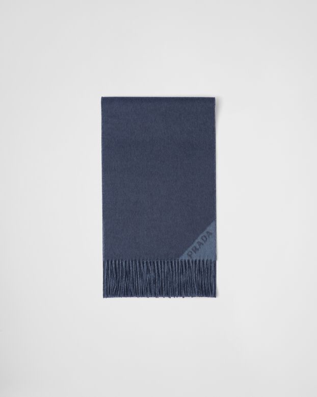 Double cashmere scarf, , hi-res