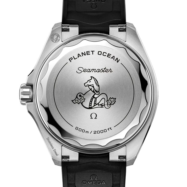 Seamaster Planet Ocean 600M 42mm Mens Watch Black Rubber Strap, , hi-res