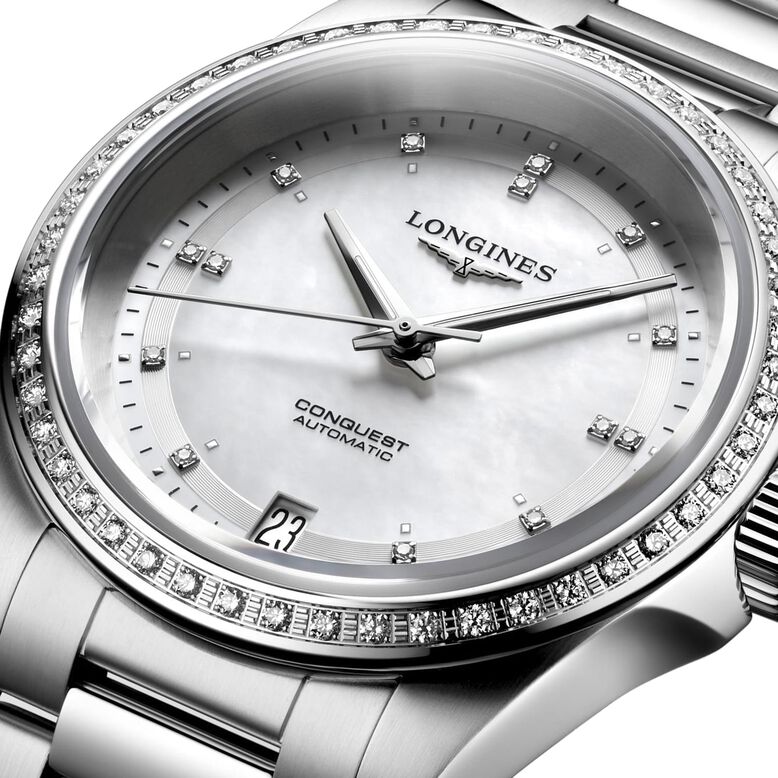 Conquest 2023 Automatic 34mm Ladies Watch, , hi-res