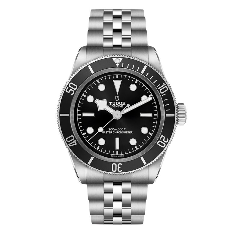 Black Bay 41mm steel case steel bracelet, , hi-res