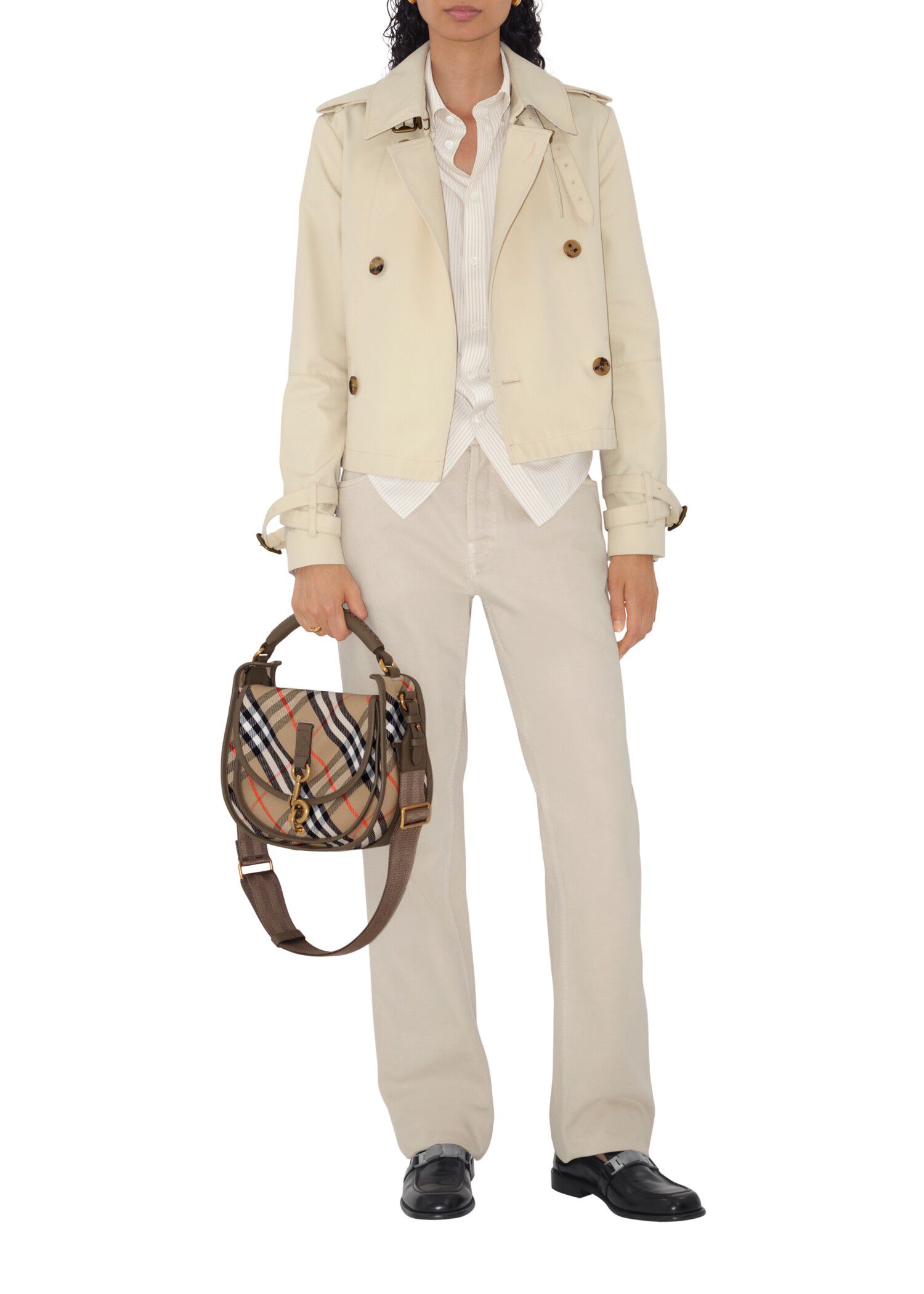 ハンドバッグ Burberry Messenger B Clip Small Bag 7C364AEA-0A11-44C1-9D41-