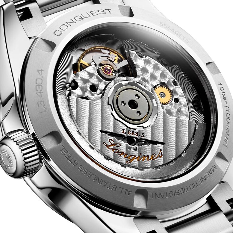 Conquest 34mm Ladies Watch Silver, , hi-res