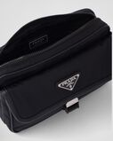 Re-Nylon and Saffiano leather shoulder bag, , hi-res