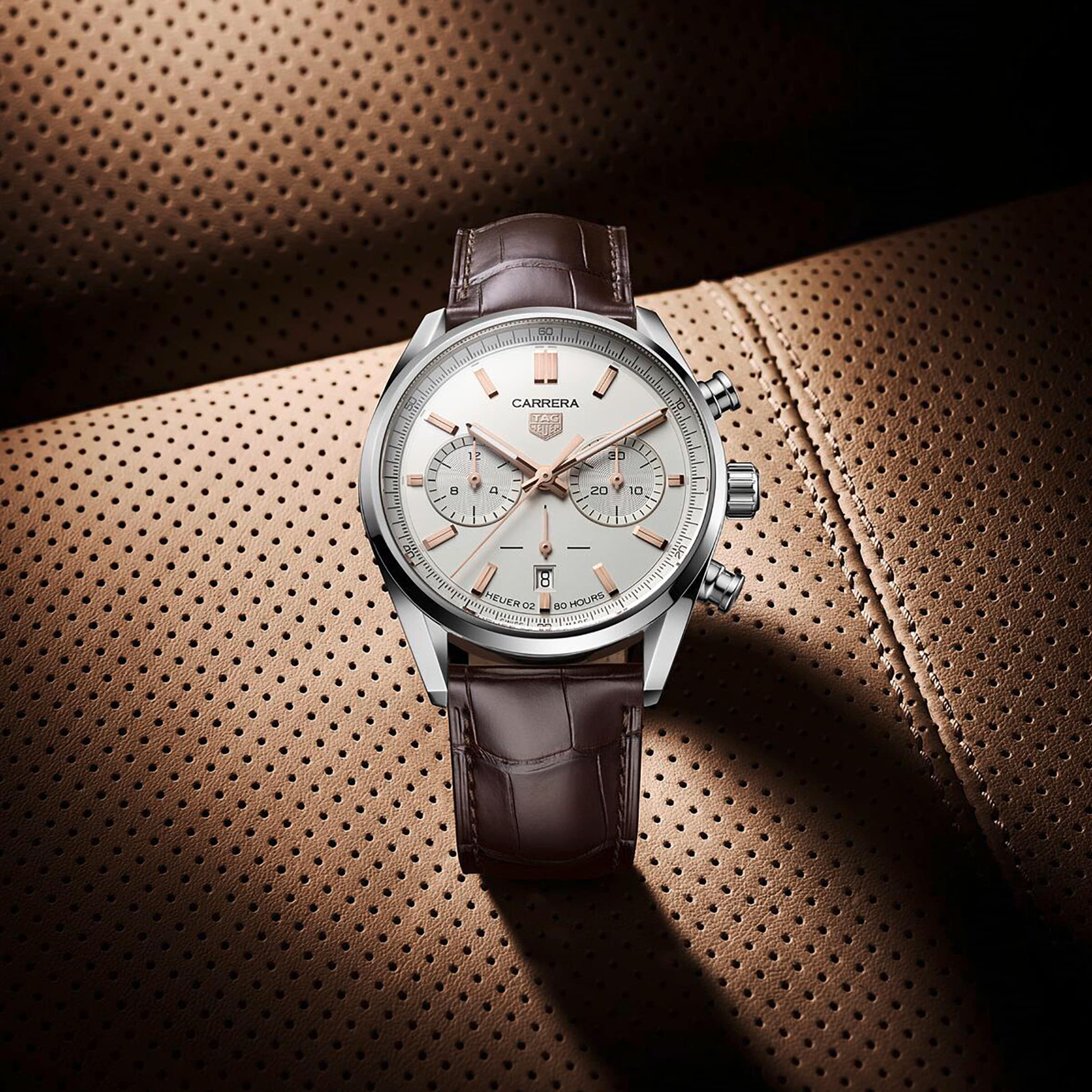 Carrera Chronograph 02 42mm Mens Watch