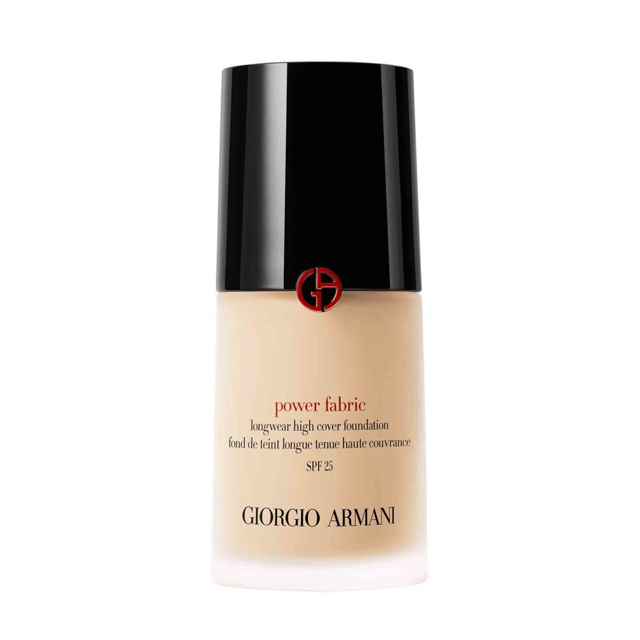 Giorgio armani power fabric longwear high cover foundation spf 25 deals